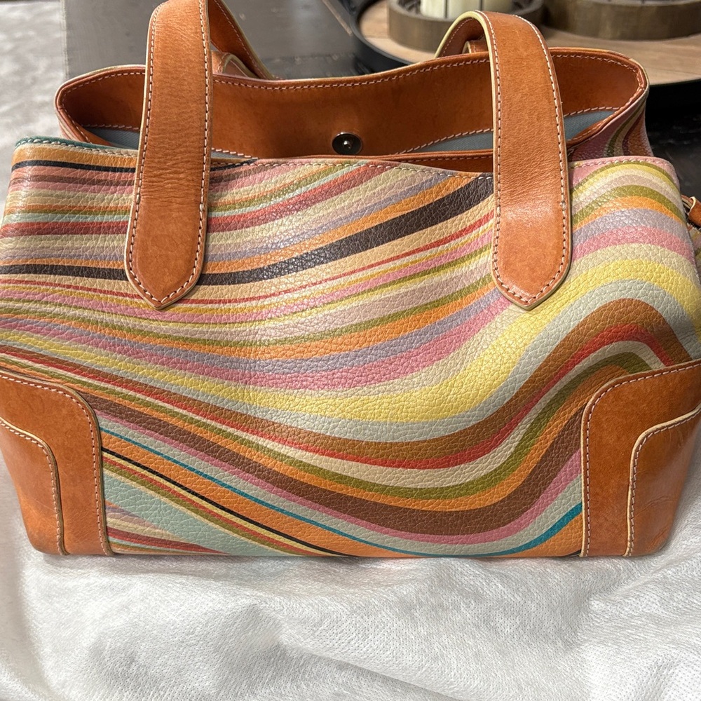 Paul Smith Multicolor Leather Handbag